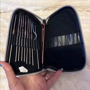 Crochet Hook Set with Case